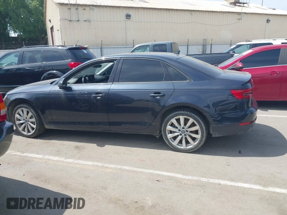 2017 Audi A4 Premium with VIN WAUGNAF47HN001156, listed as a IAAI auction lot 42163537 with 72,771 mi miles. Bid and sale history available at carsss.com. Image 14.
