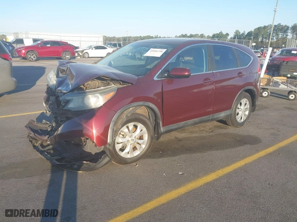 2014 Honda CR-V EX with VIN 5J6RM3H51EL036230, listed as a IAAI auction lot 41846750 with 179,136 mi miles. Bid and sale history available at carsss.com. Image 18.