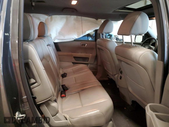 2012 Honda Pilot EX-L with VIN 5FNYF4H54CB042010, listed as a Copart auction lot 60454185 with Not provided miles and Clean title. Bid and sale history available at DreamBid. Image 11.