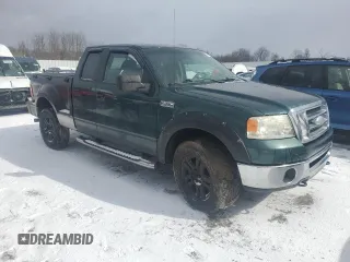 2008 Ford F-150 XLT with VIN 1FTPX14518FA54762, listed as a Copart auction lot 48079785 with 147,391 mi miles and Clean Title. Bid and sale history available at carsss.com. Image 4.