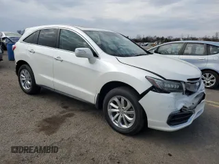 2017 Acura RDX with VIN 5J8TB3H38HL007166, listed as a Copart auction lot 51039055 with 109,250 mi miles and Salvage Title. Bid and sale history available at carsss.com. Image 4.