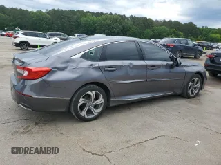 2018 Honda Accord EX z VIN 1HGCV1F49JA011137, wystawiony jako Copart lot #55746435 z przebiegiem 164 466 mil mil oraz Szkoda całkowita • Salvage title. Historia ofert i sprzedaży dostępna na DreamBid. Obrazek 3.