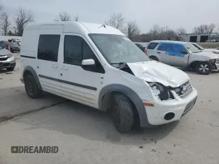 2013 Ford Transit Connect XLT with VIN NM0KS9BN3DT125902, listed as a Copart auction lot 48429465 with 131,065 mi miles and Salvage title. Bid and sale history available at DreamBid. Image 4.