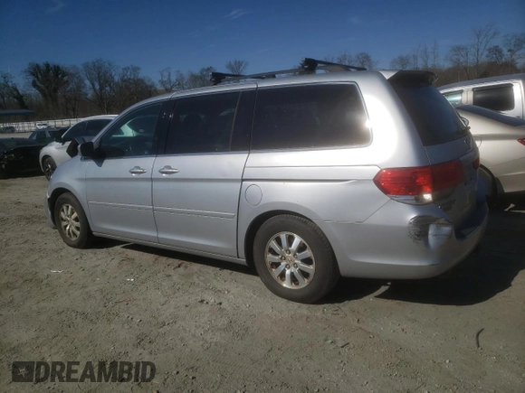 2010 Honda Odyssey EX-L with VIN 5FNRL3H6XAB016170, listed as a Copart auction lot 46992345 with 198,670 mi miles and Salvage Title. Bid and sale history available at carsss.com. Image 2.