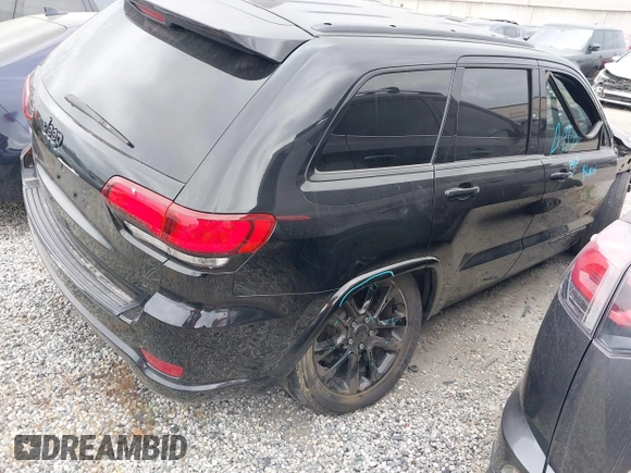 2021 Jeep Grand Cherokee Laredo X with VIN 1C4RJEAG9MC681776, listed as a IAAI auction lot 42116720 with 51,503 mi miles and . Bid and sale history available at DreamBid. Image 4.