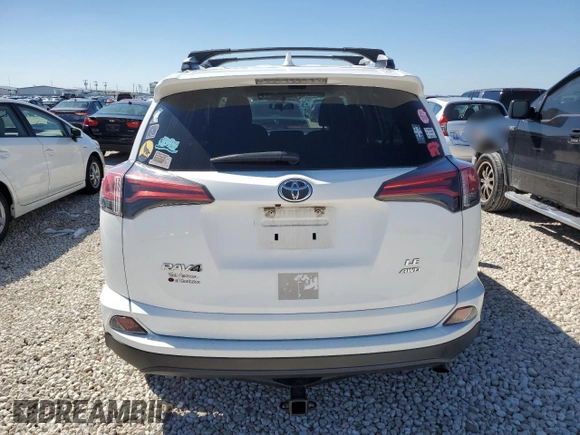 2016 Toyota RAV4 LE with VIN 2T3BFREV6GW514733, listed as a Copart auction lot 46297905 with 154,076 mi miles and Salvage Title. Bid and sale history available at carsss.com. Image 6.
