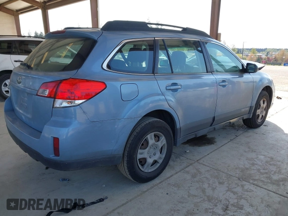 2011 Subaru Outback 2.5i with VIN 4S4BRBAC3B3423963, listed as a IAAI auction lot 42106459 with 199,453 mi miles. Bid and sale history available at carsss.com. Image 4.