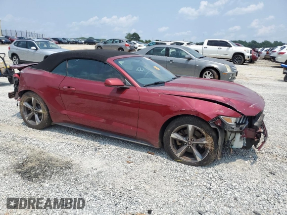 2015 Ford Mustang V6 z VIN 1FATP8EM1F5415543, wystawiony jako Copart lot #59265635 z przebiegiem 217 761 mil mil oraz Szkoda całkowita • Salvage title. Historia ofert i sprzedaży dostępna na DreamBid. Obrazek 4.
