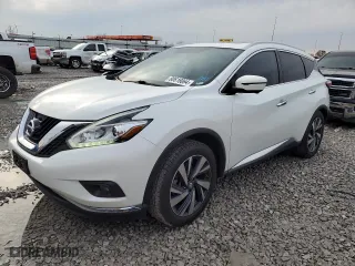 2017 Nissan Murano SL with VIN 5N1AZ2MH9HN125241, listed as a Copart auction lot 80616064 with 106,232 mi miles and Salvage Title. Bid and sale history available at carsss.com. Image 1.