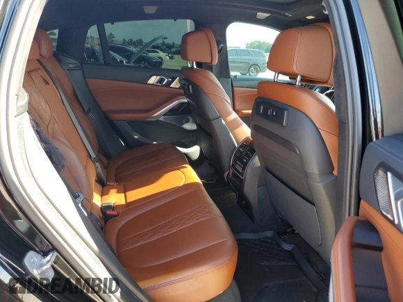 2023 BMW X6 M50i with VIN 5UXCY8C02P9N58629, listed as a Copart auction lot 66108284 with 17,871 mi miles and Salvage Title. Bid and sale history available at carsss.com. Image 11.
