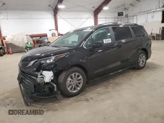 2024 Toyota Sienna LE with VIN 5TDKSKFC0RS128944, listed as a Copart auction lot 59934504 with 2,629 mi miles and Salvage Title. Bid and sale history available at carsss.com. Image 1.