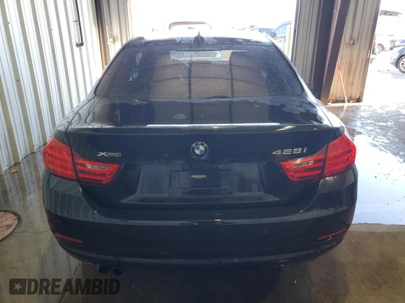 2016 BMW 4 Series 428i xDrive with VIN WBA3N9C54GK249746, listed as a Copart auction lot 41934205 with 0 mi miles and Salvage Title. Bid and sale history available at carsss.com. Image 6.