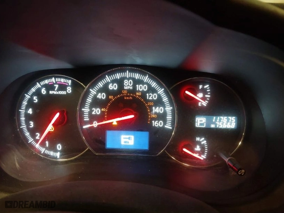 2014 Nissan Maxima 3.5 SV with VIN 1N4AA5AP0EC478330, listed as a IAAI auction lot 41433992 with 117675 miles. Bid and sale history available at carsss.com. Image 7.
