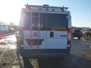 2017 Ram ProMaster Cargo Van with VIN 3C6TRVAG4HE516724, listed as a IAAI auction lot 41559448 with 133,292 mi miles. Bid and sale history available at carsss.com. Image 16.