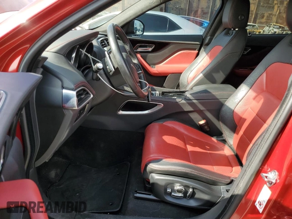 2019 Jaguar F-Pace 25t R-Sport with VIN SADCL2FX2KA606177, listed as a Copart auction lot 43308784 with 87,428 mi miles and . Bid and sale history available at DreamBid. Image 7.