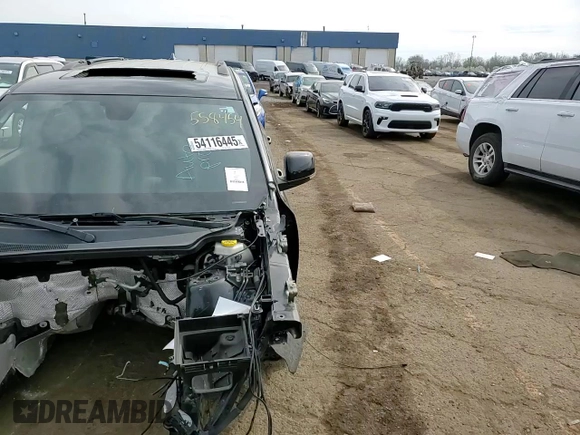 2021 Dodge Durango GT Plus with VIN 1C4RDJDG3MC558454, listed as a Copart auction lot 54116445 with Not provided miles and Salvage title. Bid and sale history available at DreamBid. Image 14.