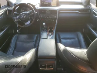2018 Lexus RX with VIN JTJGZKCA0J2004007, listed as a Copart auction lot 50237595 with 104,630 mi miles and Salvage Title. Bid and sale history available at carsss.com. Image 8.