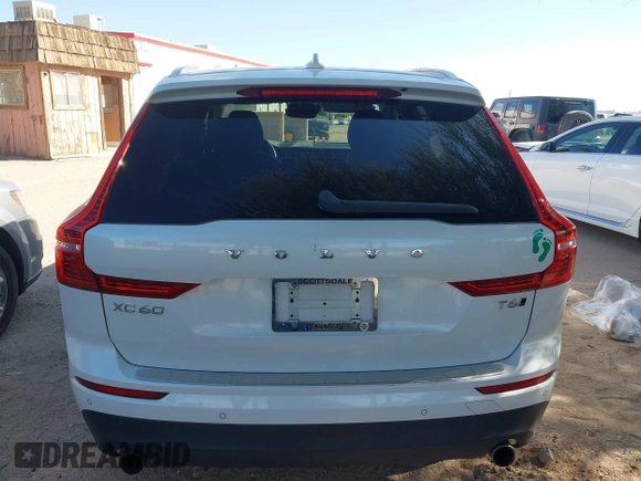 2020 Volvo XC60 Momentum with VIN YV4A22RK6L1553603, listed as a IAAI auction lot 41103991 with 67,509 mi miles and . Bid and sale history available at DreamBid. Image 16.