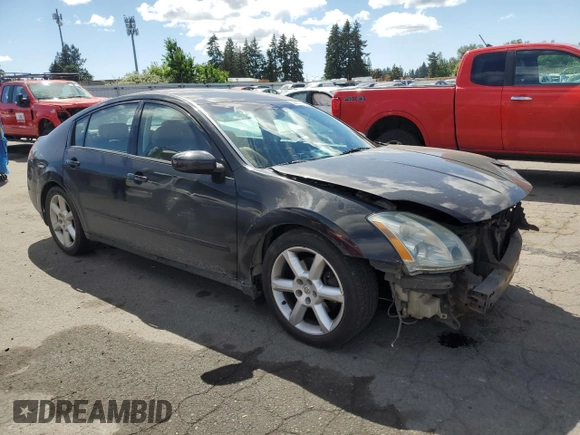 2004 Nissan Maxima SE with VIN 1N4BA41E14C812604, listed as a Copart auction lot 58680314 with 279,799 mi miles and Salvage Title. Bid and sale history available at carsss.com. Image 4.