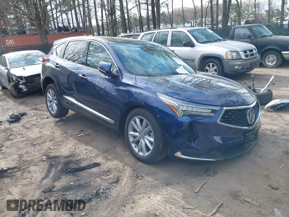 2023 Acura RDX with VIN 5J8TC2H38PL007674, listed as a IAAI auction lot 41894352 with 18,061 mi miles. Bid and sale history available at carsss.com. Image 1.