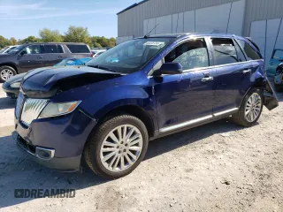 2011 Lincoln MKX with VIN 2LMDJ6JK6BBJ24082, listed as a Copart auction lot 46028724 with 212,856 mi miles and Salvage Title. Bid and sale history available at carsss.com. Image 1.