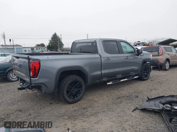 2021 GMC Sierra 1500 Elevation with VIN 3GTU9CET8MG212657, listed as a IAAI auction lot 41741865 with 100,533 mi miles and . Bid and sale history available at DreamBid. Image 4.