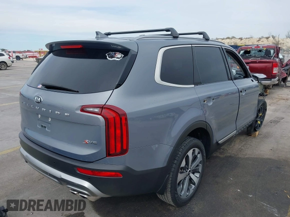 2020 Kia Telluride S with VIN 5XYP64HC9LG016294, listed as a IAAI auction lot 41691851 with 104,723 mi miles and . Bid and sale history available at DreamBid. Image 4.