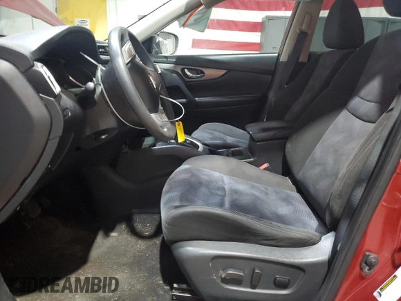 2015 Nissan Rogue SV with VIN KNMAT2MV0FP516517, listed as a Copart auction lot 47876565 with 93,755 mi miles and Salvage Title. Bid and sale history available at DreamBid. Image 7.