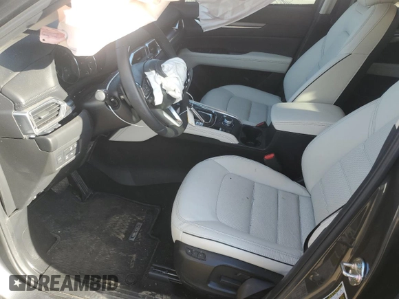 2025 Mazda CX-5 2.5 S Premium Plus Package with VIN JM3KFBEM1S0585647, listed as a Copart auction lot 48638255 with 1,746 mi miles and Salvage Title. Bid and sale history available at carsss.com. Image 7.