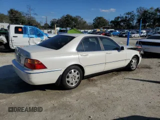 2000 Acura RL with VIN JH4KA9657YC002897, listed as a Copart auction lot 46105305 with 0 mi miles and Salvage Title. Bid and sale history available at carsss.com. Image 3.