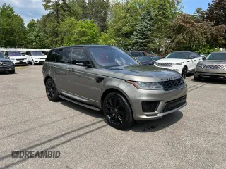 2018 Land Rover Range Rover Sport z VIN SALWR2RE5JA191333, wystawiony jako Copart lot #59612505 z przebiegiem 96 787 mil mil oraz Czysty tytuł • Clean title. Historia ofert i sprzedaży dostępna na DreamBid. Obrazek 1.
