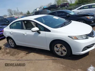 2015 Honda Civic LX with VIN 19XFB2F54FE104574, listed as a IAAI auction lot 42096001 with 122,094 mi miles and . Bid and sale history available at DreamBid. Image 14.