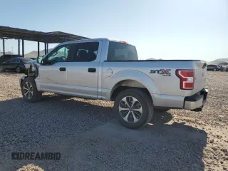 2019 Ford F-150 XL with VIN 1FTEW1EPXKKD82772, listed as a Copart auction lot 61176535 with 121,067 mi miles and Salvage title. Bid and sale history available at DreamBid. Image 2.