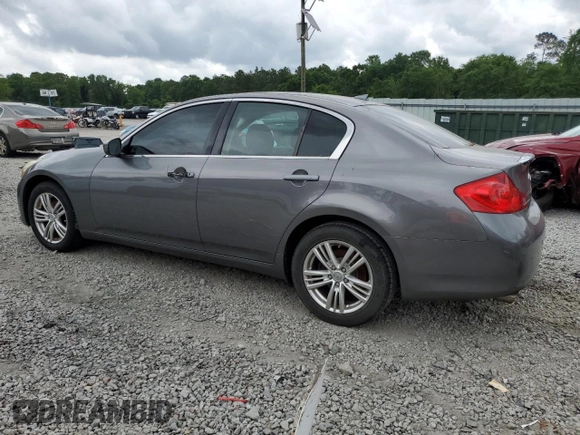 2013 Infiniti G37 x with VIN JN1CV6AR1DM357915, listed as a Copart auction lot 54563925 with Not Provided miles and Salvage Title. Bid and sale history available at carsss.com. Image 2.