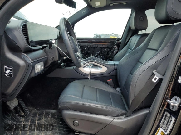 2021 Mercedes-Benz GLS 450 with VIN 4JGFF5KE2MA461453, listed as a Copart auction lot 55395124 with 57,363 mi miles and Salvage Title. Bid and sale history available at DreamBid. Image 7.