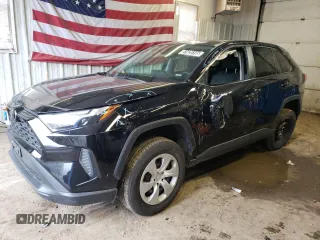 2024 Toyota RAV4 LE with VIN 2T3F1RFV1RW450117, listed as a Copart auction lot 51626195 with 25,023 mi miles and Non Repairable. Bid and sale history available at carsss.com. Image 1.
