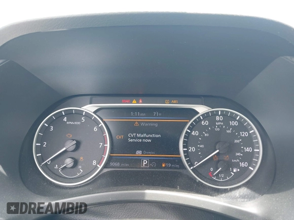 2024 Nissan Sentra SV with VIN 3N1AB8CV2RY387421, listed as a IAAI auction lot 42362993 with 9,068 mi miles and . Bid and sale history available at DreamBid. Image 7.