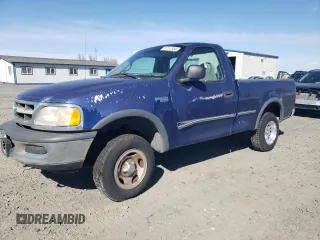 1997 Ford F-150 z VIN 2FTDF1828VCA45652, wystawiony jako Copart lot #51111554 z przebiegiem 181 866 mil mil oraz Czysty tytuł • Clean title. Historia ofert i sprzedaży dostępna na DreamBid. Obrazek 1.