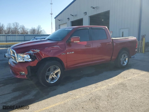 2009 Dodge Ram 1500 Sport with VIN 1D3HV13T49S725948, listed as a Copart auction lot 48350235 with 131,377 mi miles and Clean Title. Bid and sale history available at carsss.com. Image 1.