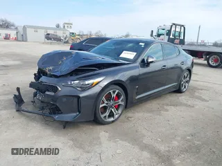 2021 Kia Stinger GT2 with VIN KNAE55LC0M6088347, listed as a IAAI auction lot 41503919 with 113,823 mi miles. Bid and sale history available at carsss.com. Image 21.