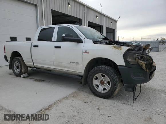 2020 Ram 3500 Tradesman with VIN 3C63R3CL0LG215329, listed as a Copart auction lot 78677874 with 0 mi miles and Salvage Title. Bid and sale history available at carsss.com. Image 4.