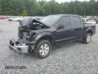 2015 Ford F-150 XL with VIN 1FTEW1CF4FFA13866, listed as a Copart auction lot 57855094 with 261,322 mi miles and Salvage Title. Bid and sale history available at carsss.com. Image 1.