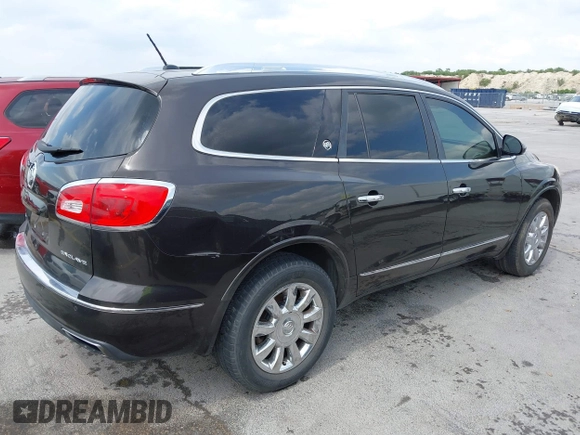 2014 Buick Enclave Leather with VIN 5GAKRBKD8EJ243603, listed as a IAAI auction lot 42159022 with 215,773 mi miles and . Bid and sale history available at carsss.com. Image 4.