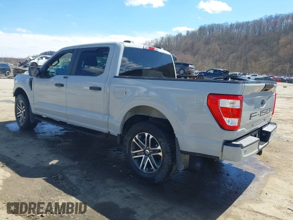 2023 Ford F-150 XL with VIN 1FTFW1E51PFB15197, listed as a IAAI auction lot 41869063 with 33,980 mi miles and . Bid and sale history available at DreamBid. Image 3.