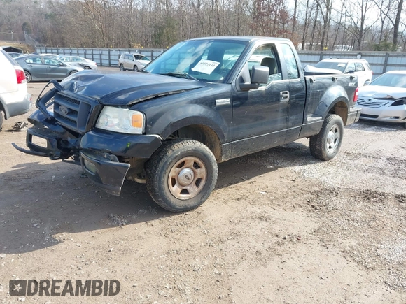 2005 Ford F-150 STX with VIN 1FTRF04W25KD56854, listed as a IAAI auction lot 41522143 with 218,197 mi miles and . Bid and sale history available at DreamBid. Image 2.