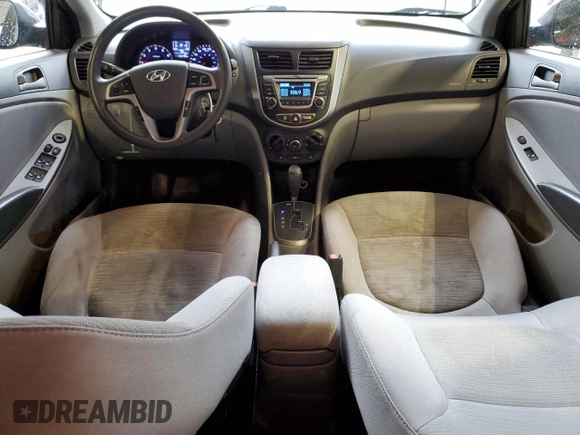 2016 Hyundai Accent SE with VIN KMHCT4AE5GU991927, listed as a Copart auction lot 58216255 with 115,145 mi miles and Clean title. Bid and sale history available at DreamBid. Image 8.
