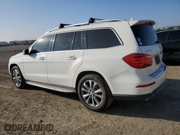 2016 Mercedes-Benz GL with VIN 4JGDF6EE1GA712752, listed as a Copart auction lot 83880094 with 130,442 mi miles and Salvage Title. Bid and sale history available at carsss.com. Image 2.