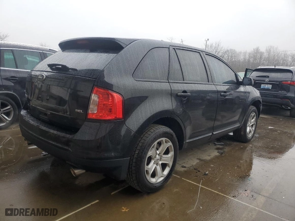 2013 Ford Edge SEL with VIN 2FMDK3JC9DBB78219, listed as a Copart auction lot 84259484 with 106,221 mi miles and Salvage Title. Bid and sale history available at carsss.com. Image 3.
