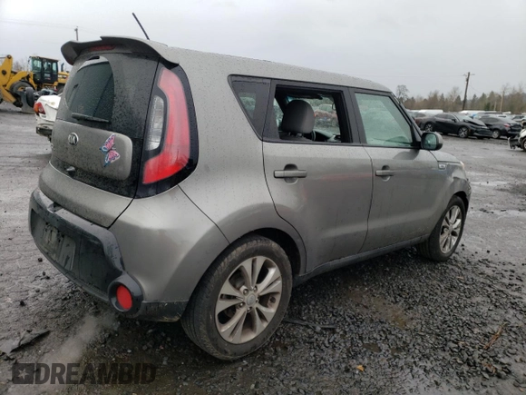 2016 Kia Soul + with VIN KNDJP3A59G7318017, listed as a Copart auction lot 87477194 with 84,986 mi miles and Salvage Title. Bid and sale history available at DreamBid. Image 3.