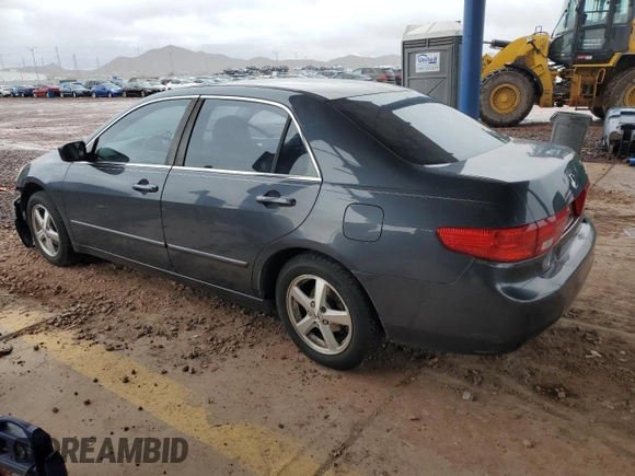 2005 Honda Accord EX with VIN 1HGCM56735A188941, listed as a Copart auction lot 48423325 with 121,311 mi miles and Salvage Title. Bid and sale history available at DreamBid. Image 2.